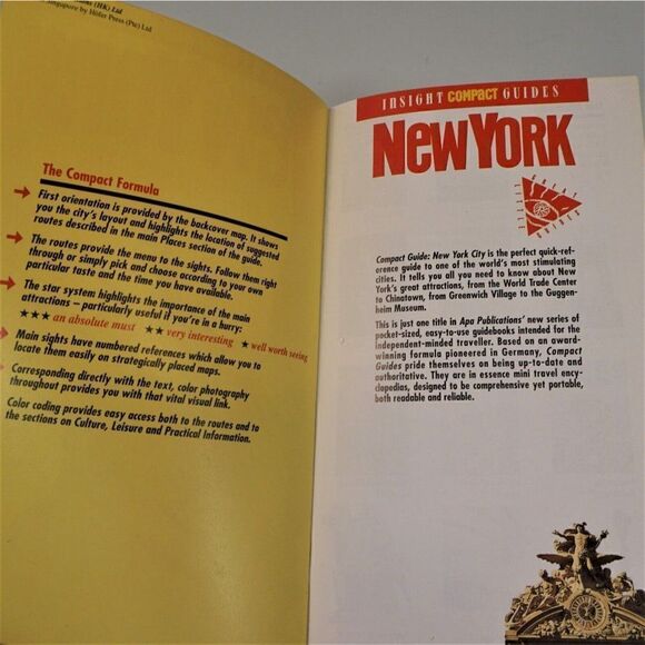 Insight Compact Guides: New York 1995 APA Publications Twin Towers - Picture 4 of 10